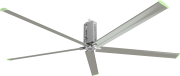 Didelio srauto bei mažo greičio lubinis ventiliatorius - LEO H
