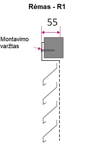 CZS-A montavimas