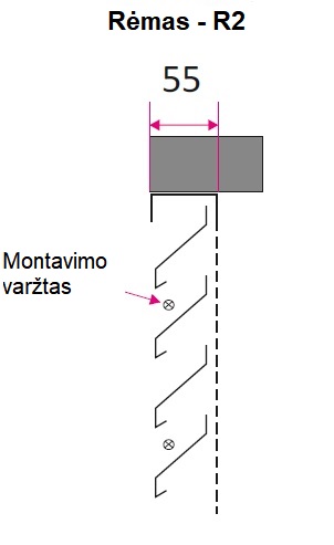 CZS-A montavimas