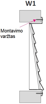 WSR-1 montavimas